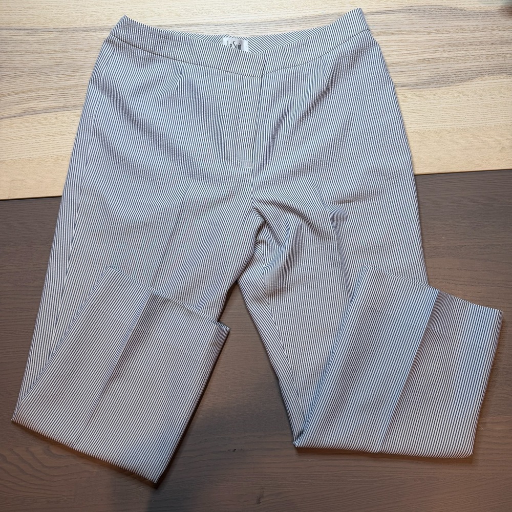 Le Suit Pants‎ Women 12 Striped Smart Dress Casual